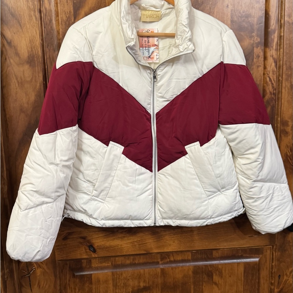 Women's Two-Tone Puffer Jacket